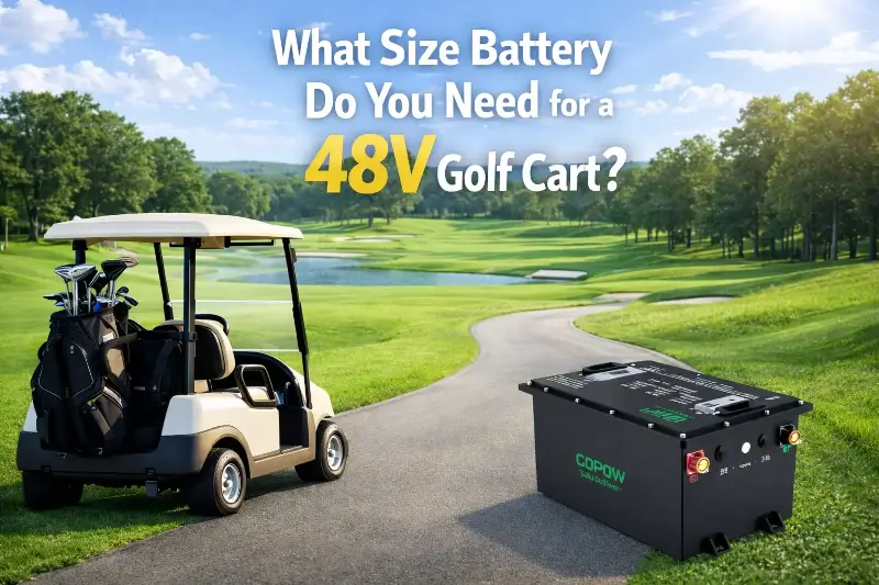 Koja vam je baterija potrebna za kolica za golf od 48 V?